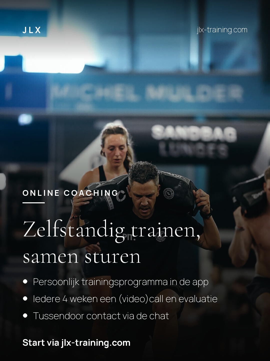 Online Coaching, zelfstandig trainen en samen sturen