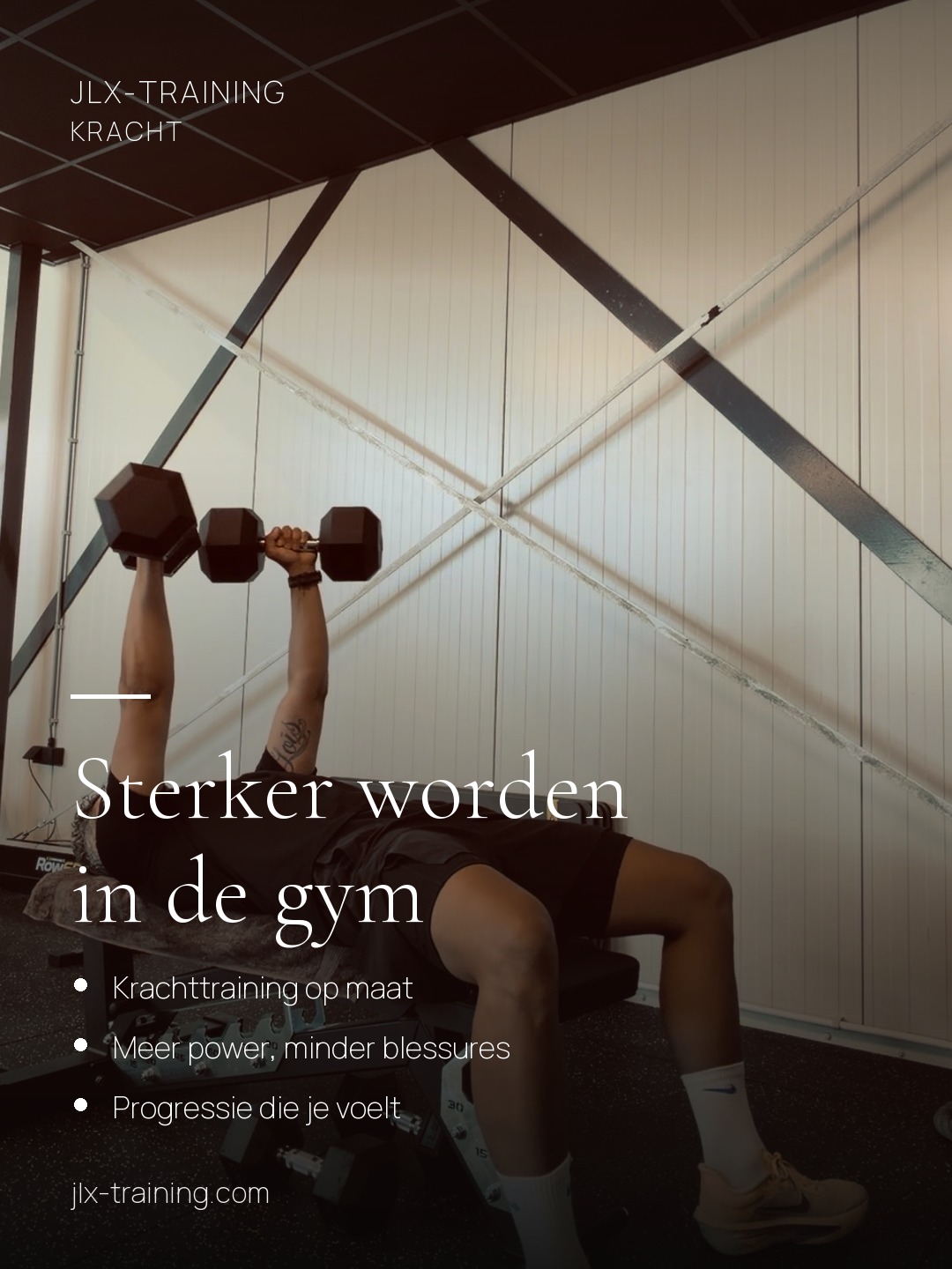 Kracht, sterker worden in de gym